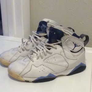 Size 11.5 French Blue 2002 Release Air Jordan 7